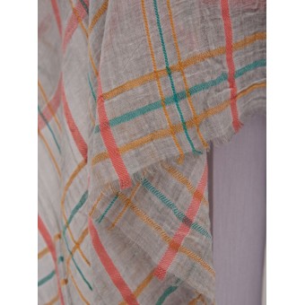 палантин Tantino NN2-14 сер/коралл