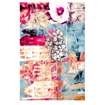 платок Fashionset 313875/68156 св.бирюза/беж