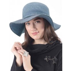 Сиринга шляпа Д505 серо-голубой р56 (175185)
