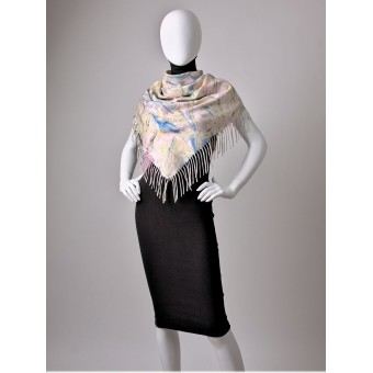 ж платок Fashionset 320047 кошки розов/лимон