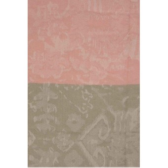 палантин Fashionset 316313/80799 св.роз/олива