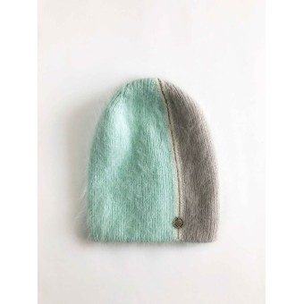 шапка ТМ-А106/TL2031-1 мята/св.сер