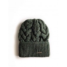 ж шапка Caskona Monica 2 CS 103068 зелен/меланж (150798)