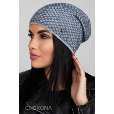 шапка Caskona Mia Uni CS 120506 перламутр серый (168795)