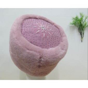 ж кубанка БАТТИСТА 1508/3/1 Валерия эко норка пудра