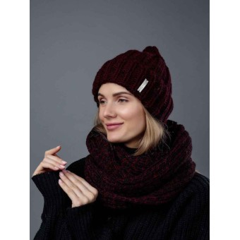 комплект StrelecLux Регина меланж бордо