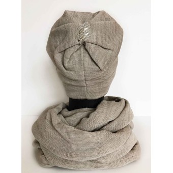 комплект StrelecLux Гортензия флис бордо