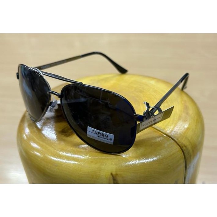 ж очки TURBO metal polarized7717 с4 сер