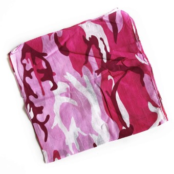 у бандана 38576-7 камуфляж розов
