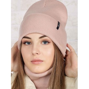 шапка StrelecLux Лапша1/1 св.пудра